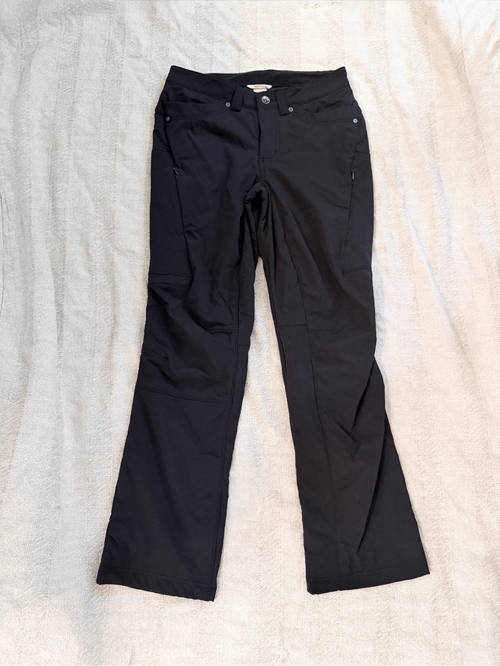 Duluth Trading Co Womens Flexpedition lined Cargo Pants Black 2x29 Hiking Work